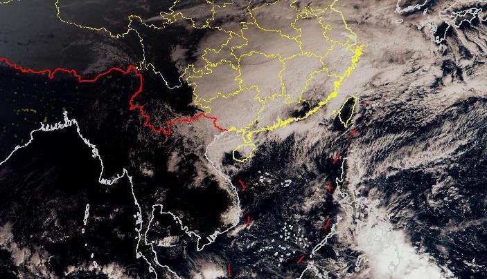 最新台风卫星云图，探寻自然奥秘的心灵之旅