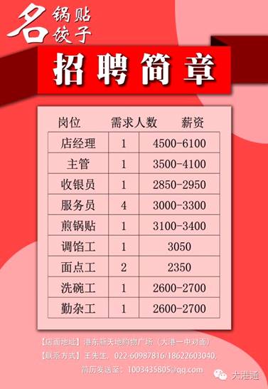 禹城招聘网最新女性招聘信息及小巷特色小店探秘